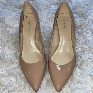 Nine West nude heels size7.5
